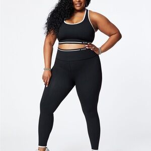 Black High-Waist Seamless Leggings